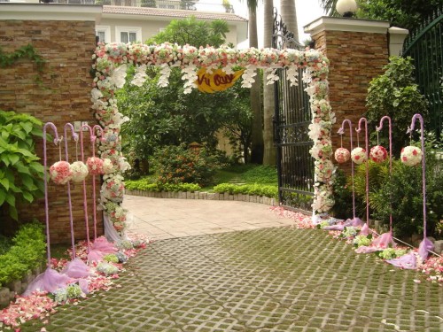 Wedding Flowers Gate