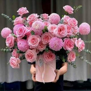 Thuan An Congratulation Flower Basket 03